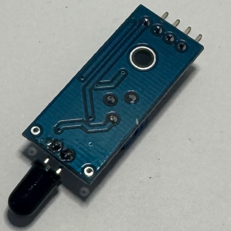 Módulo Sensor Detector de Llama IR de 4 Pines (Salida Analógica + Digital) para Arduino
