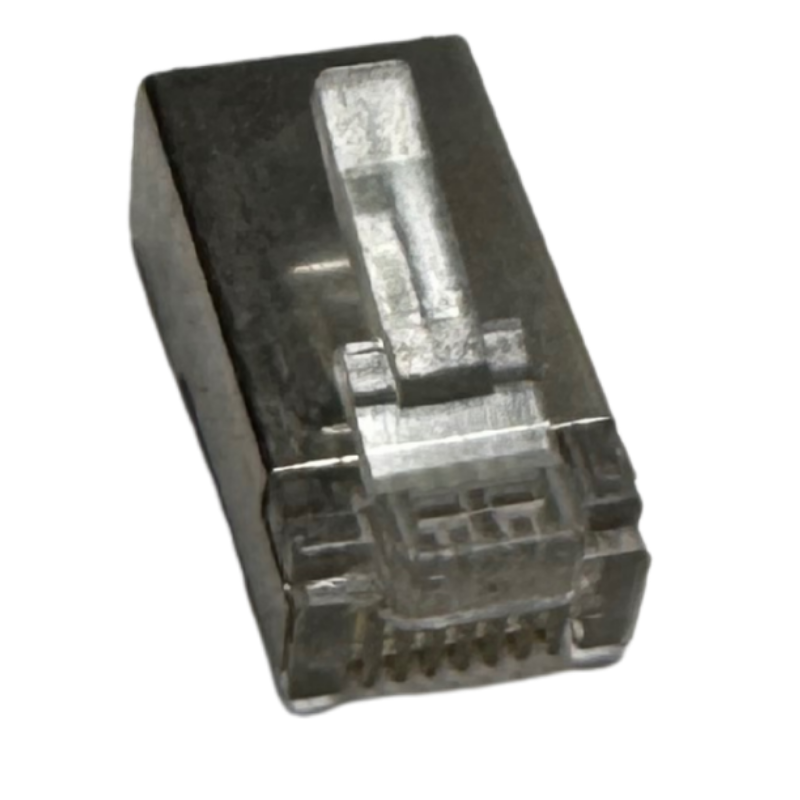 Conector RJ45 Cat6A Plug Metálico