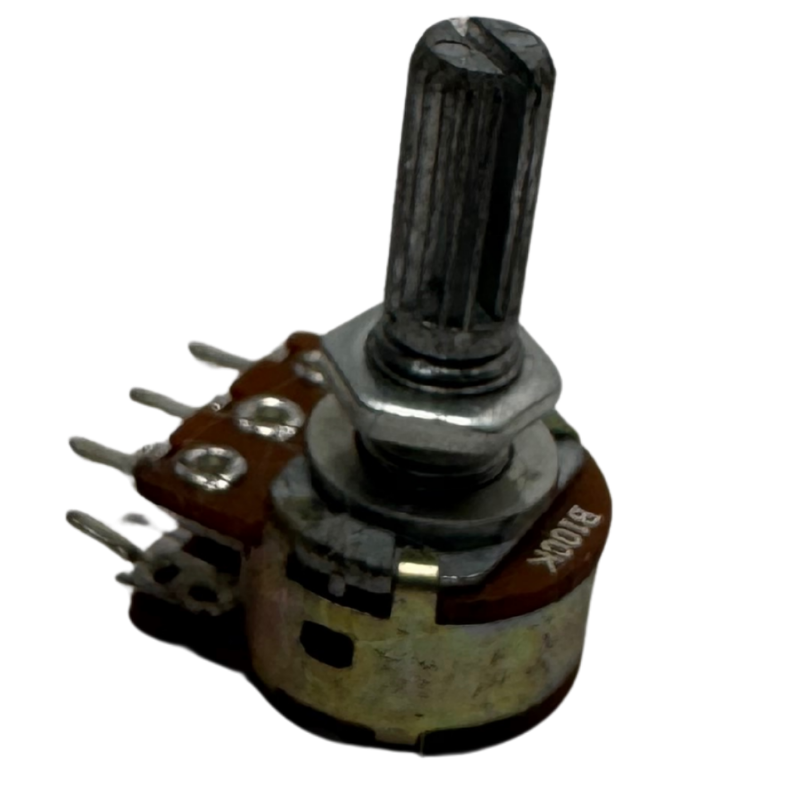 Potenciómetro B100K de 6 Pines – Potenciómetro Lineal Dual de 100KΩ