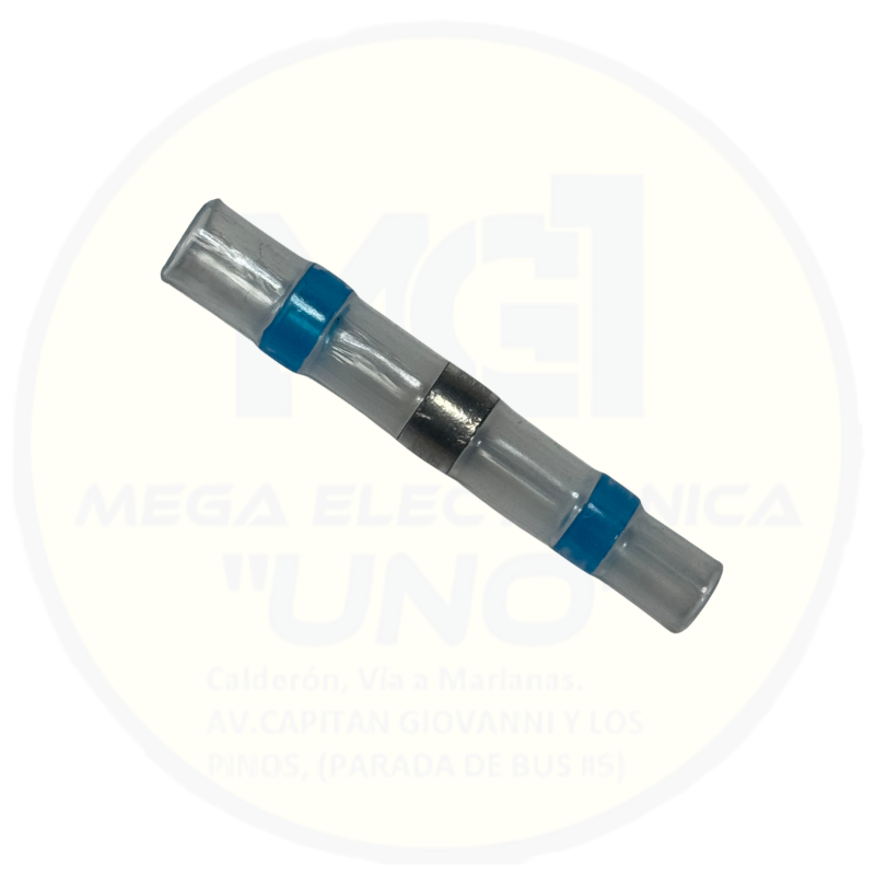 Conector Termoencogible con Estaño – Azul