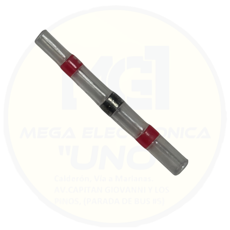Conector Termoencogible con Estaño – Rojo