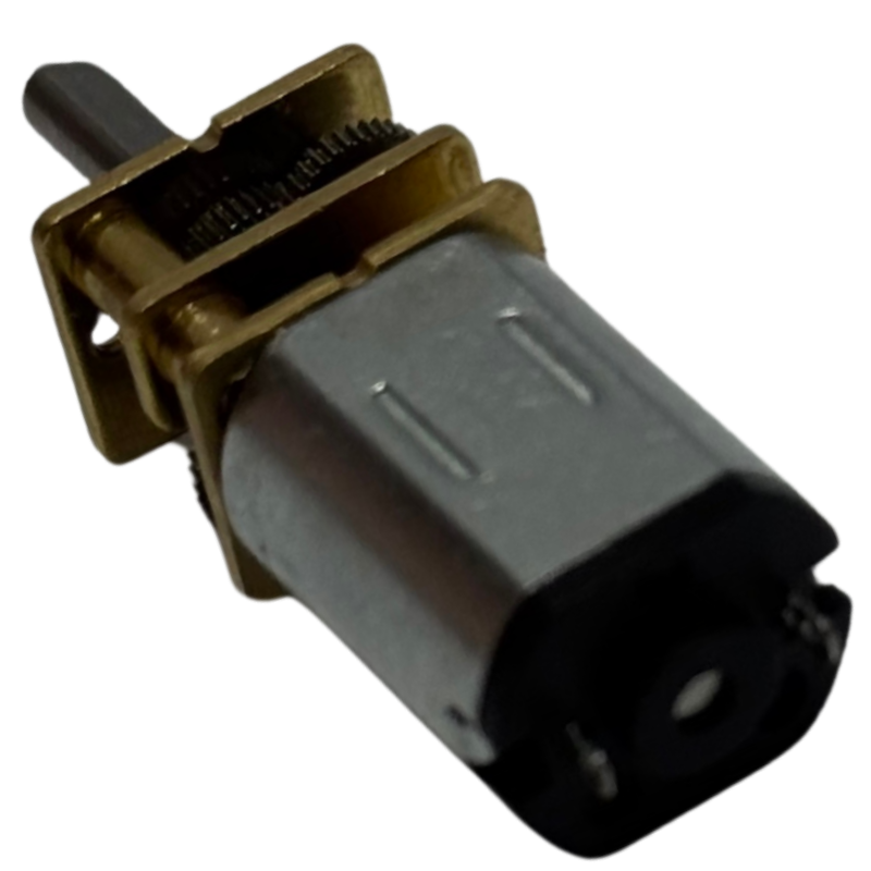 Motorreductor N20 6V 100RPM Metálico - Motor DC Compacto para Robótica y Velocistas