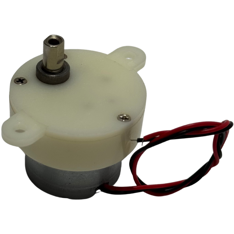 Motor DC 5V-12V 14RPM con Caja Reductora Circular - Alta Reducción para Mecanismos Lentos y Torque