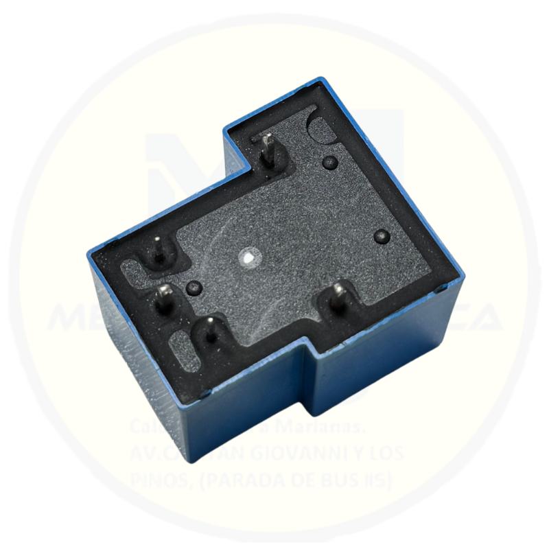 Relé 12V 5P 30A – Alta capacidad de carga – 5 pines