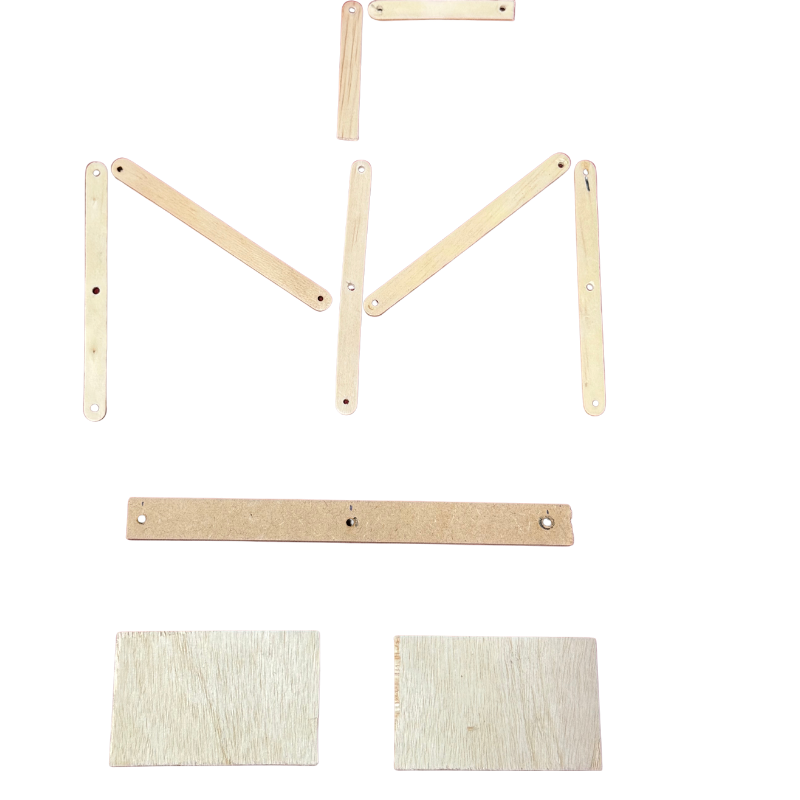 Kit de Araña Robótica – Proyecto Educativo de Mecatrónica – Incluye Motor, Portapilas y Componentes de Ensamblaje