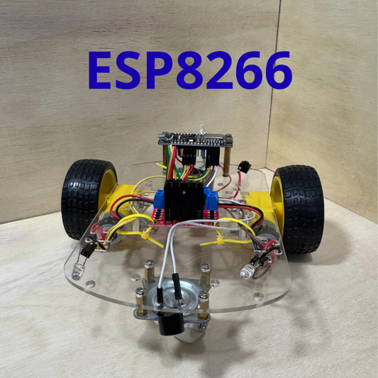 Carro Controlado por WiFi con ESP8266 – Proyecto de Robótica y Domótica para Estudiantes