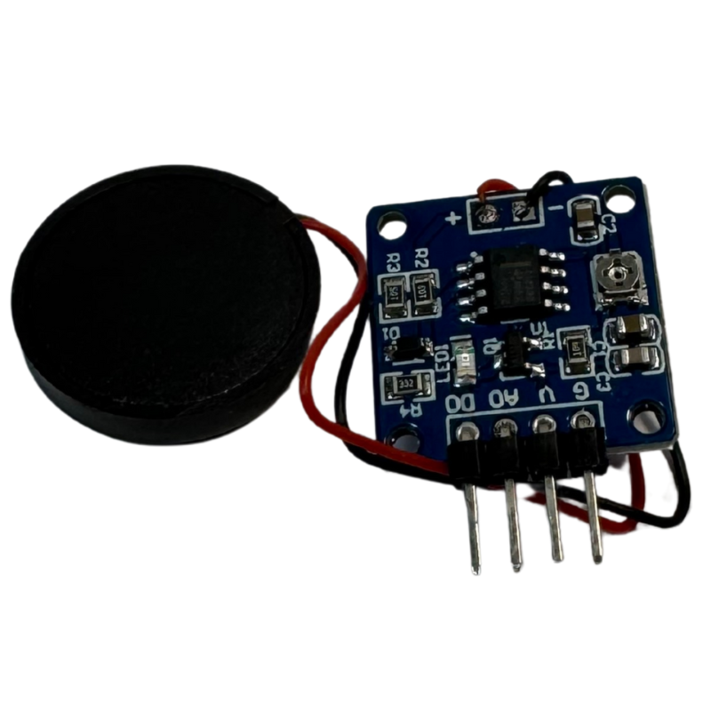 Sensor de Vibración Piezoeléctrico – Detección de Golpes y Movimiento