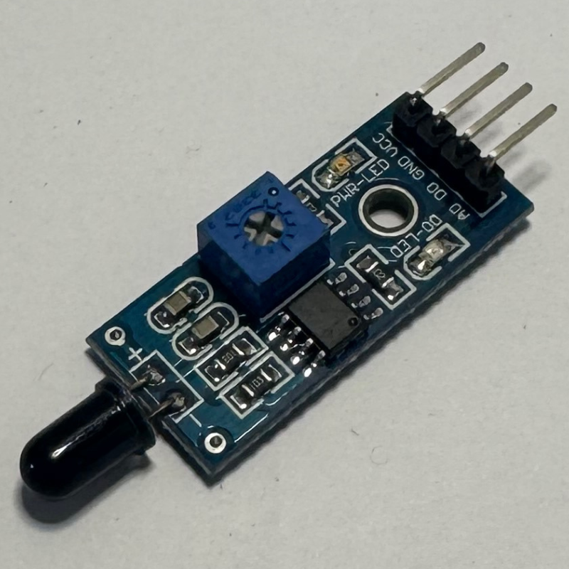 Módulo Sensor Detector de Llama IR de 4 Pines (Salida Analógica + Digital) para Arduino
