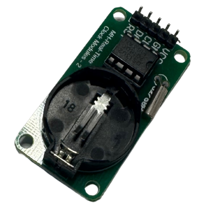 Módulo Reloj de Tiempo Real DS1302 + Soporte para Batería CR2032