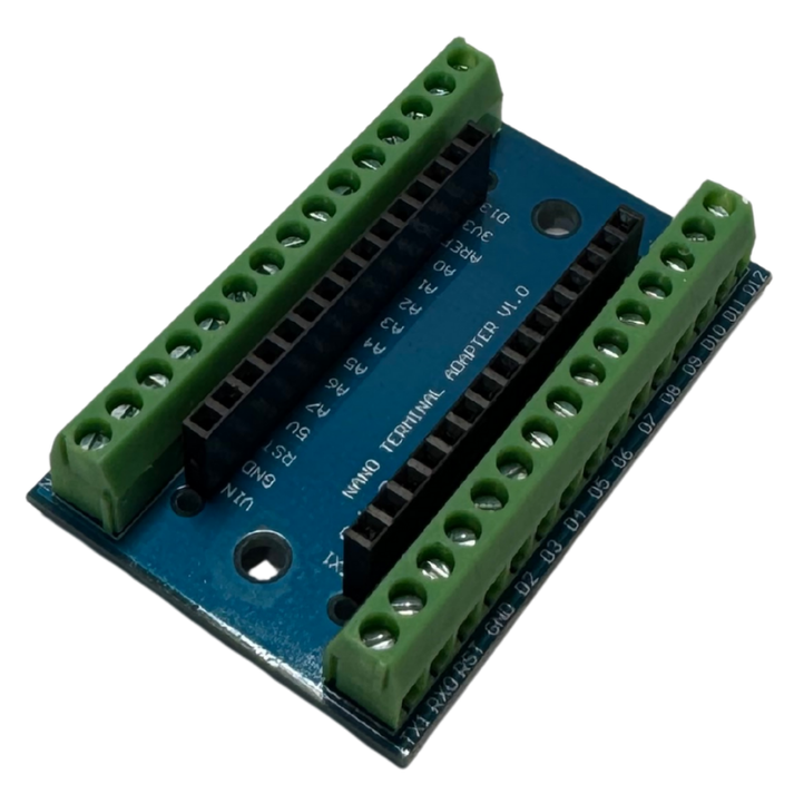 Terminal Connector Arduino Adaptador Terminal de Tornillo para Arduino Nano V1.0 (Nano Terminal A ...