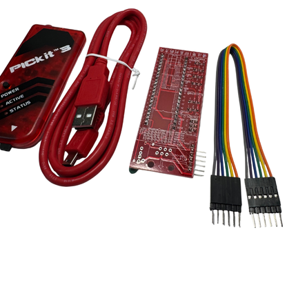 Programador PICkit 3 con Adaptador ZIF – Compatible con Microcontroladores PIC y dsPIC