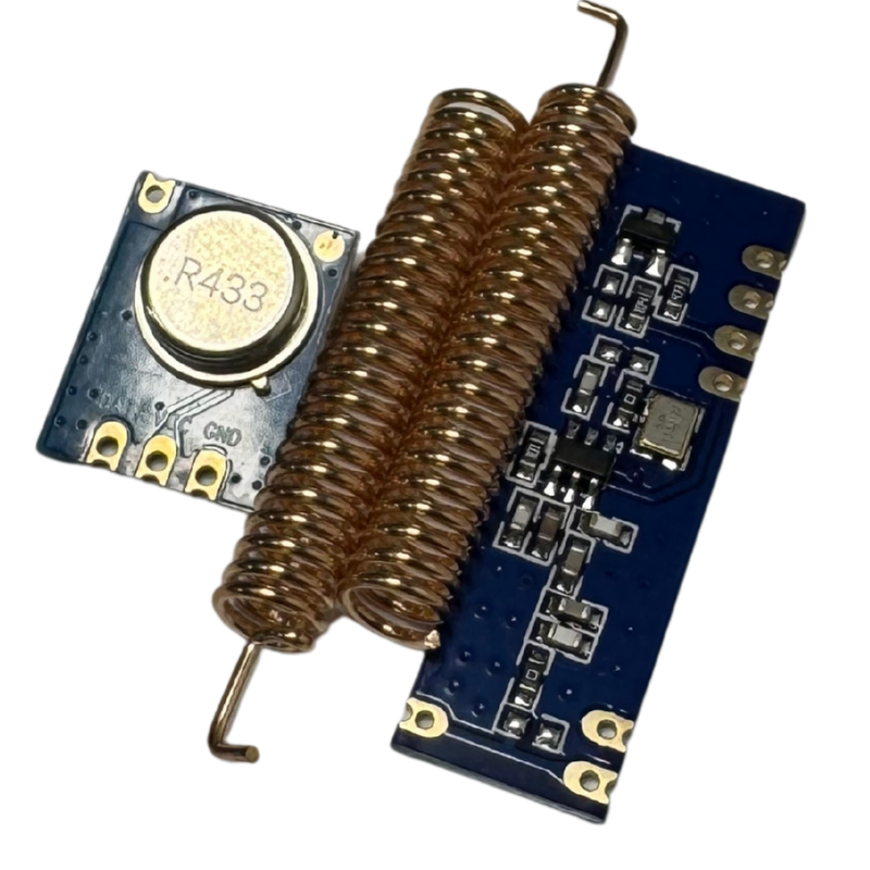 Kit Transmisor y Receptor Inalámbrico RF 433MHz STX882 + SRX882