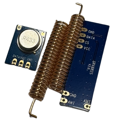 Kit Transmisor y Receptor Inalámbrico RF 433MHz STX882 + SRX882