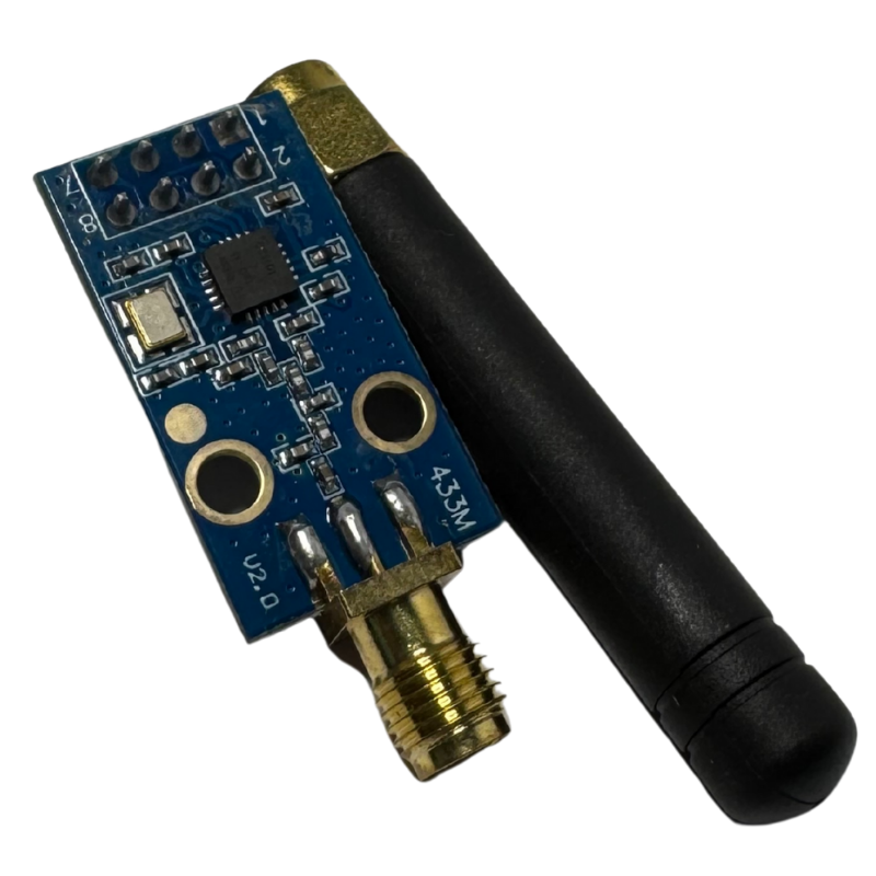 Módulo Transceptor CC1101 433MHz para Arduino (Comunicación Inalámbrica)