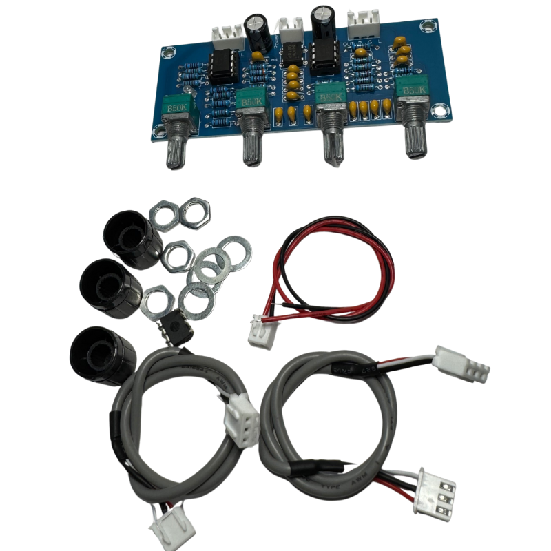Preamplificador Ecualizador Estéreo 5V – Módulo Tono Graves, Medios y Agudos