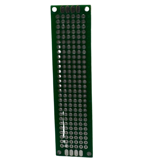 Baquelita PCB Pre-Perforada 2×8 cm – Protoboard de Soldadura