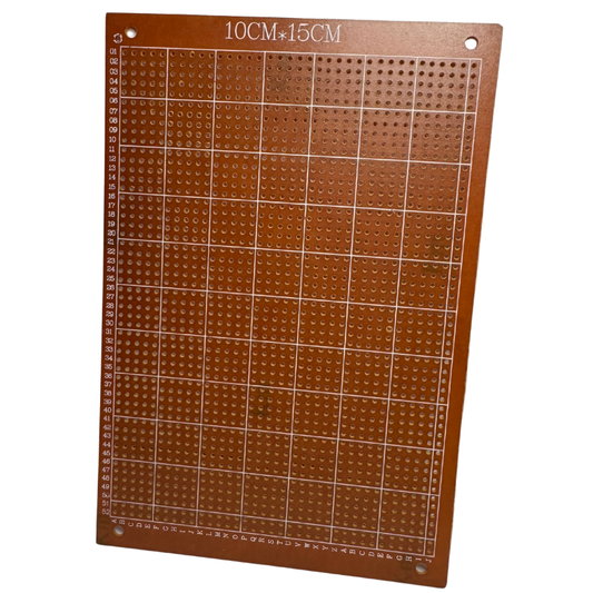 Baquelita pcb pre-perforada 10x15 cm Placa Fenólica Económica