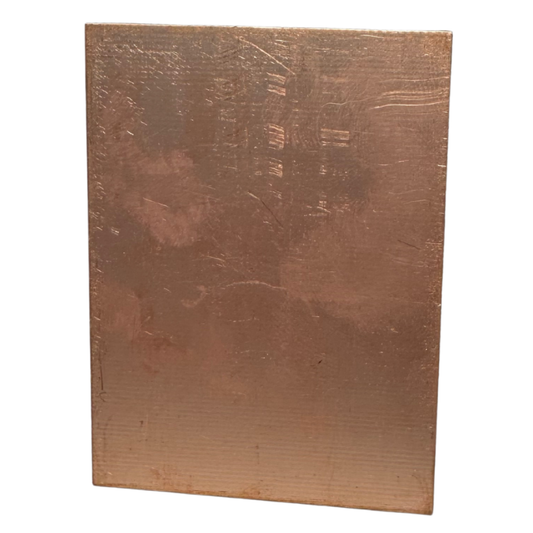 Baquelita 7×10 cm de 1 Cara – Placa Fenólica con Capa de Cobre para PCB