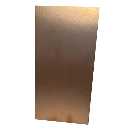 Baquelita 10×20 cm de 1 Cara – Placa de Fibra con Capa de Cobre para PCB