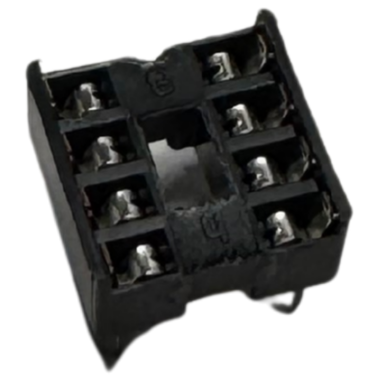 Zócalo para Circuito Integrado DIP-8 (Compatible con CI 555)