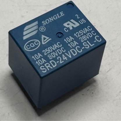 Relé Electromagnético 5 Pines 24VDC SRD-24VDC-SL-C