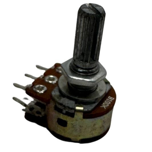 Potenciómetro B100K de 6 Pines – Potenciómetro Lineal Dual de 100KΩ