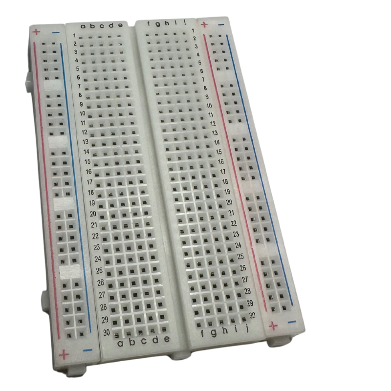Protoboard 400 Puntos – Placa de Pruebas para Prototipos Electrónicos
