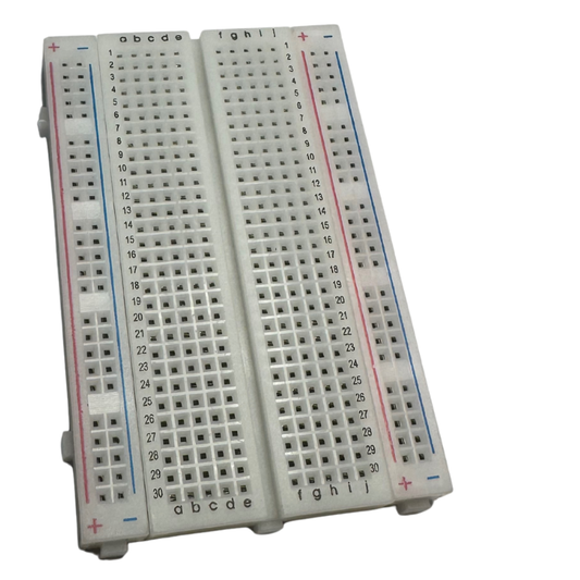 Protoboard 400 Puntos – Placa de Pruebas para Prototipos Electrónicos