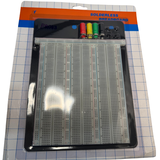 Protoboard 1920 Puntos con Base y Bornes – Estación de Pruebas Profesional