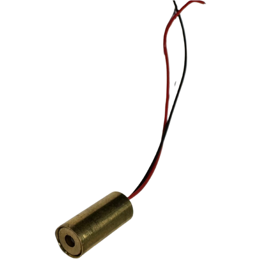 Láser de Punto Rojo 3V – CabezAL Metálico de 9mm, 650nm