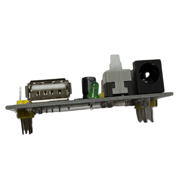 Fuente 3.3V / 5V para Protoboard XD-42 – Módulo Alimentador USB + Jack 5.5mm