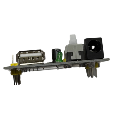Fuente 3.3V / 5V para Protoboard XD-42 – Módulo Alimentador USB + Jack 5.5mm