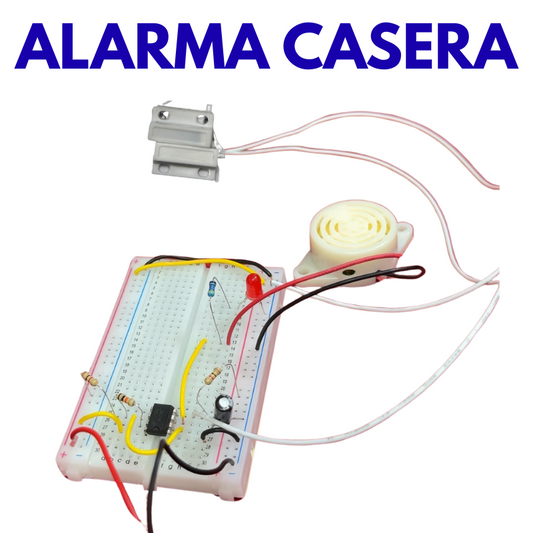 Alarma Casera en Protoboard – Kit de Materiales