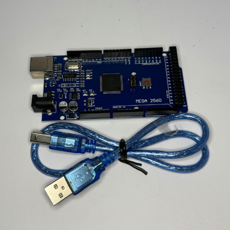 Arduino Mega 2560 R3 Compatible + Cable USB – Ideal para proyectos grandes y múltiples sensores