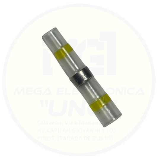 Conector Termoencogible con Estaño – Amarillo