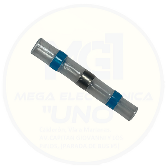 Conector Termoencogible con Estaño – Azul