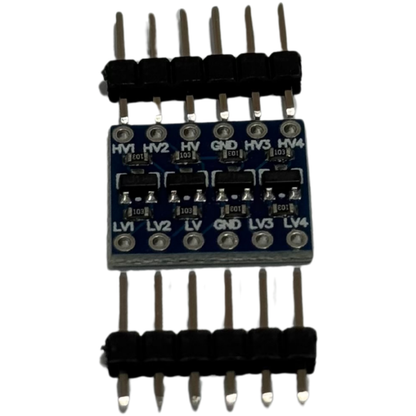 Convertidor de Nivel Lógico Bidireccional 4 Canales BSS138 - Adaptador 3.3V a 5V para I2C, SPI y UART con Arduino y ESP32