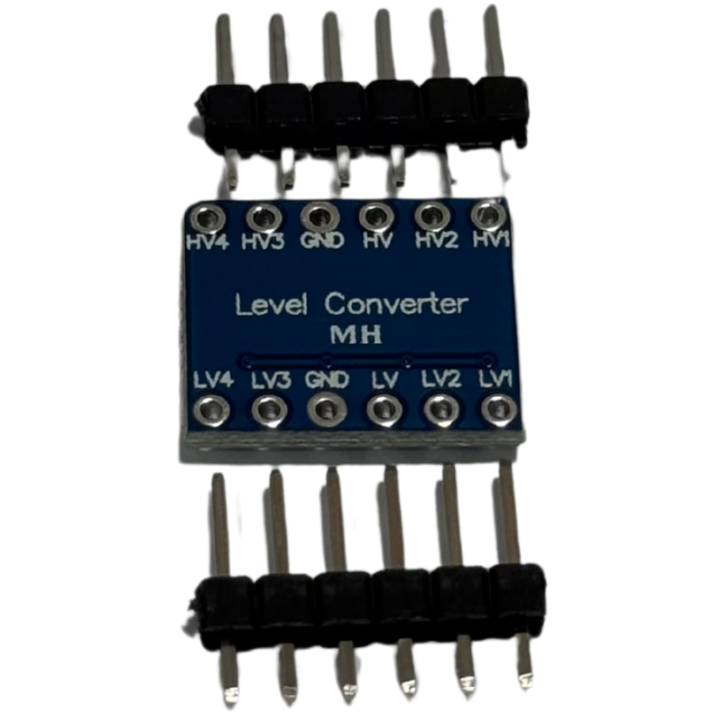 Convertidor de Nivel Lógico Bidireccional 4 Canales BSS138 - Adaptador 3.3V a 5V para I2C, SPI y UART con Arduino y ESP32