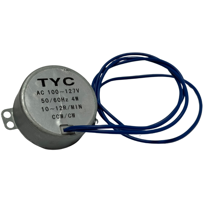 Motor Síncrono AC 110V TYJ50 - Rotación Constante de Baja Velocidad para Microondas y Proyectos