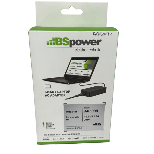 Adaptador BS Power A05099 90W para Laptop HP - 19.5V 4.62A Conector 4.5x3.0mm