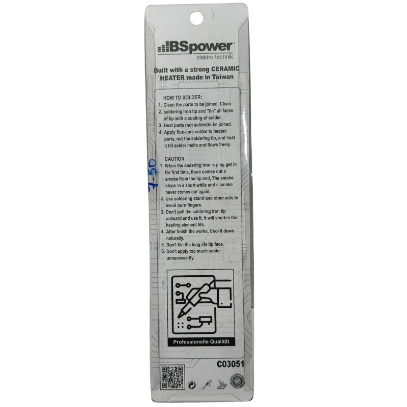 CAUTIN 60W BS POWER PUNTA TIPO LAPIZ C03051