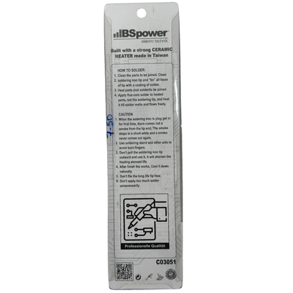 CAUTIN 60W BS POWER PUNTA TIPO LAPIZ C03051