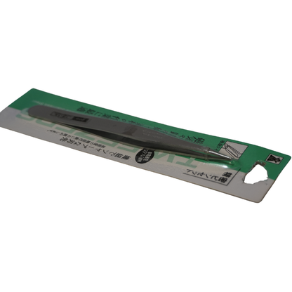 Pinza de Precisión Recta Antimagnética - Pinzas de Acero Inoxidable Punta Extrafina para Componentes SMD, Electrónica y Relojería