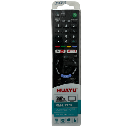 Control Remoto para TV Sony HUAYU RM-L1370 – Reemplaza tu Control y No te Pierdas el Mundial