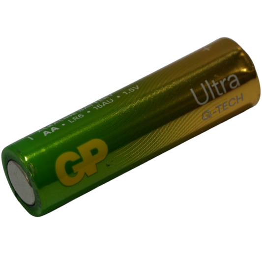 Pilas Alcalinas GP Ultra G-TECH AA 1.5V - Baterías Doble A LR6 de Alto Rendimiento