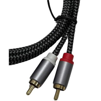 Cable USB Tipo-C a 2 RCA Macho Besser Sound 1.8m - Audio Estéreo DAC para Celular y Laptop