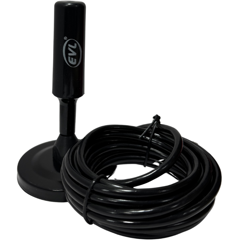 Antena Digital HD para TV con Base Magnética EVL YB8-002