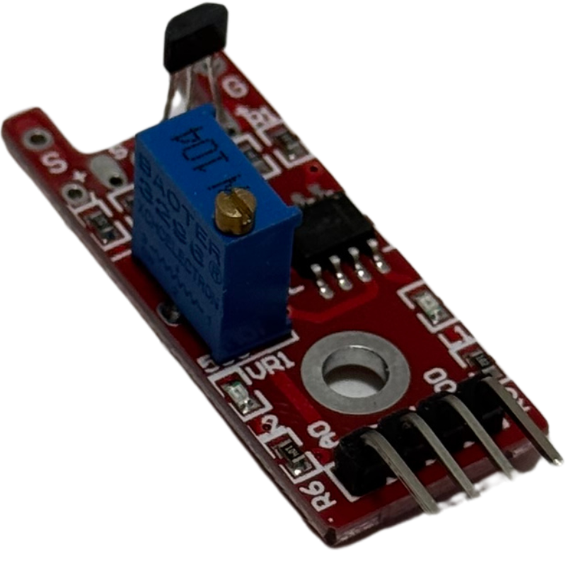 Módulo Sensor Efecto Hall KY-024 - Campo Magnético Lineal con Salida Analógica y Digital