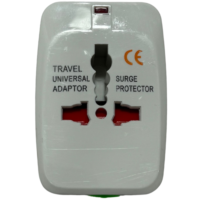 Adaptador Universal de Enchufe EVL EV-T01 – Conecta Equipos Internacionales a Tomas 110V