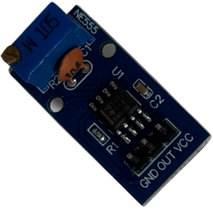 Módulo Generador de Pulsos NE555 Ajustable - Onda Cuadrada 1Hz a 200kHz para Arduino y Proyectos